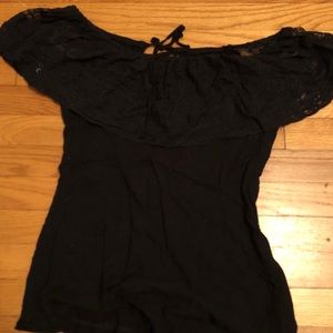 Lace on top shirt from forever 21